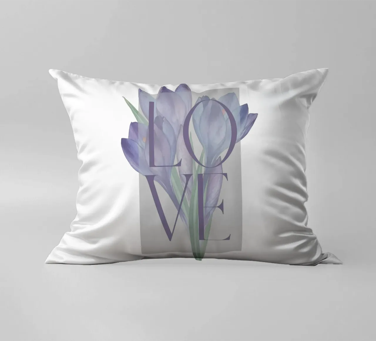 Amore in fiore cuscino da DesignArt