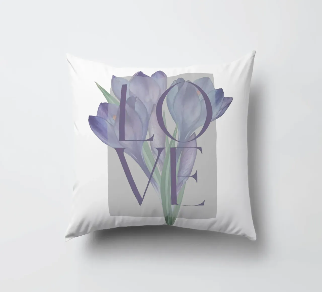 Amore in fiore cuscino da DesignArt