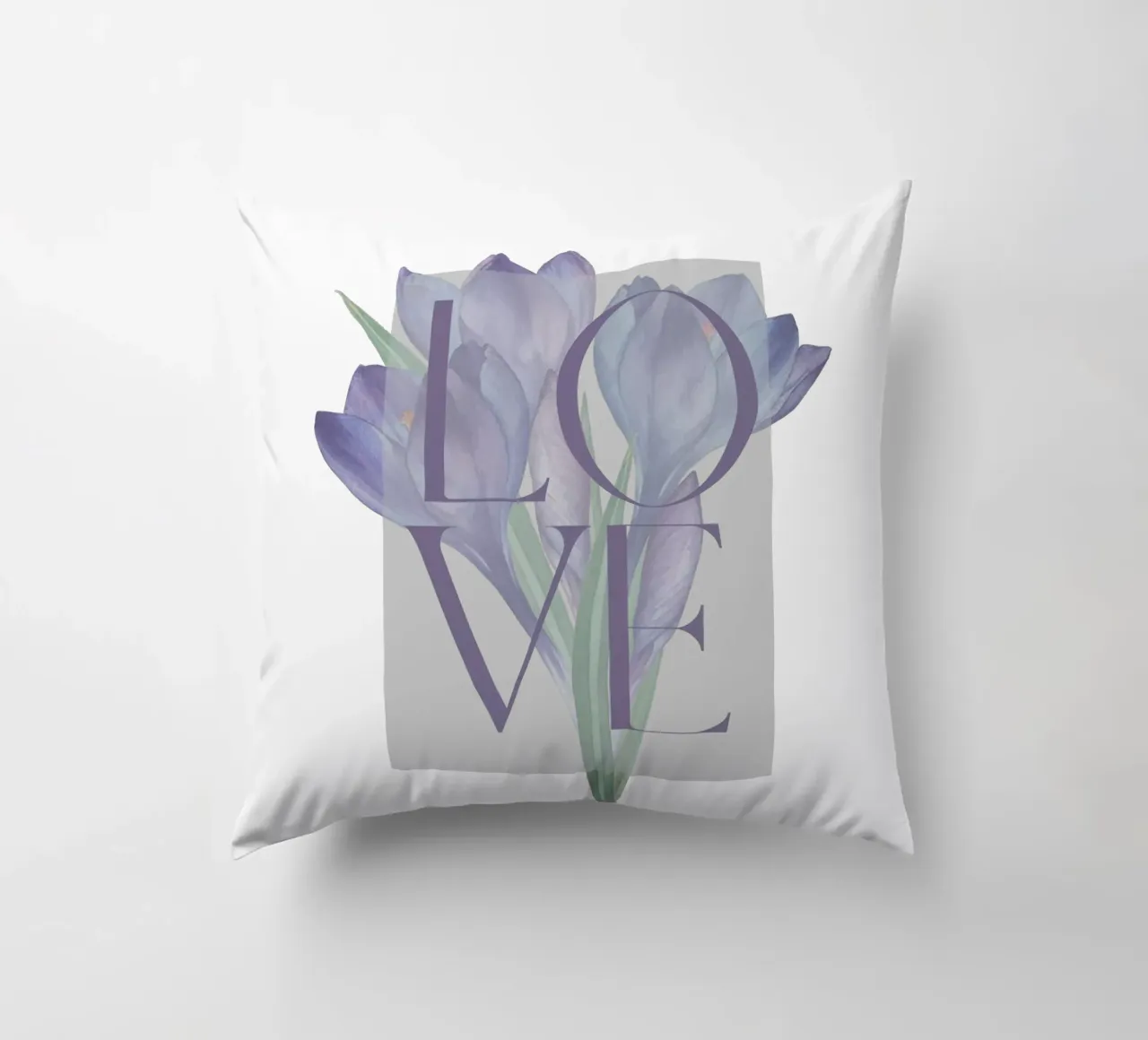 Amore in fiore cuscino da DesignArt