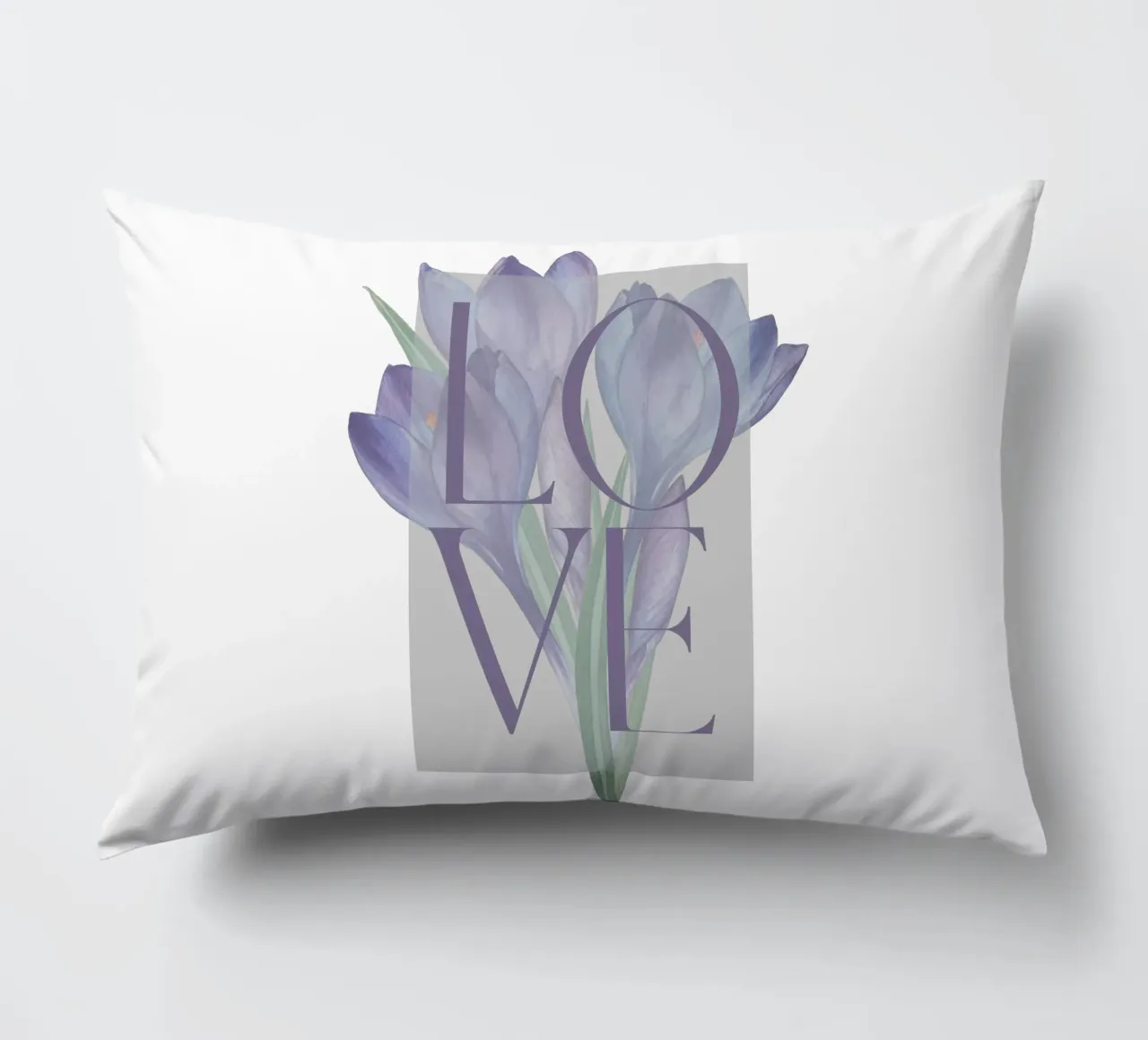 Amore in fiore cuscino da DesignArt
