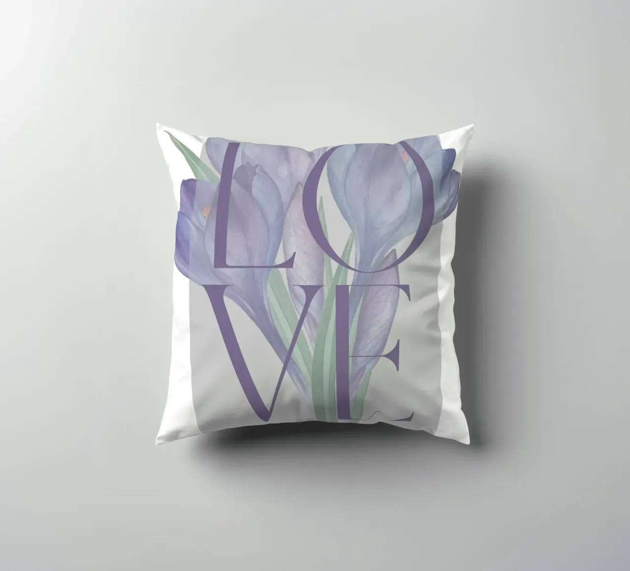 Amore in fiore cuscino da DesignArt