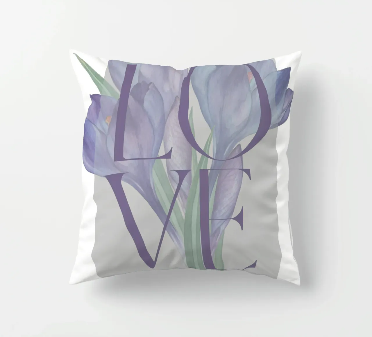 Amore in fiore cuscino da DesignArt