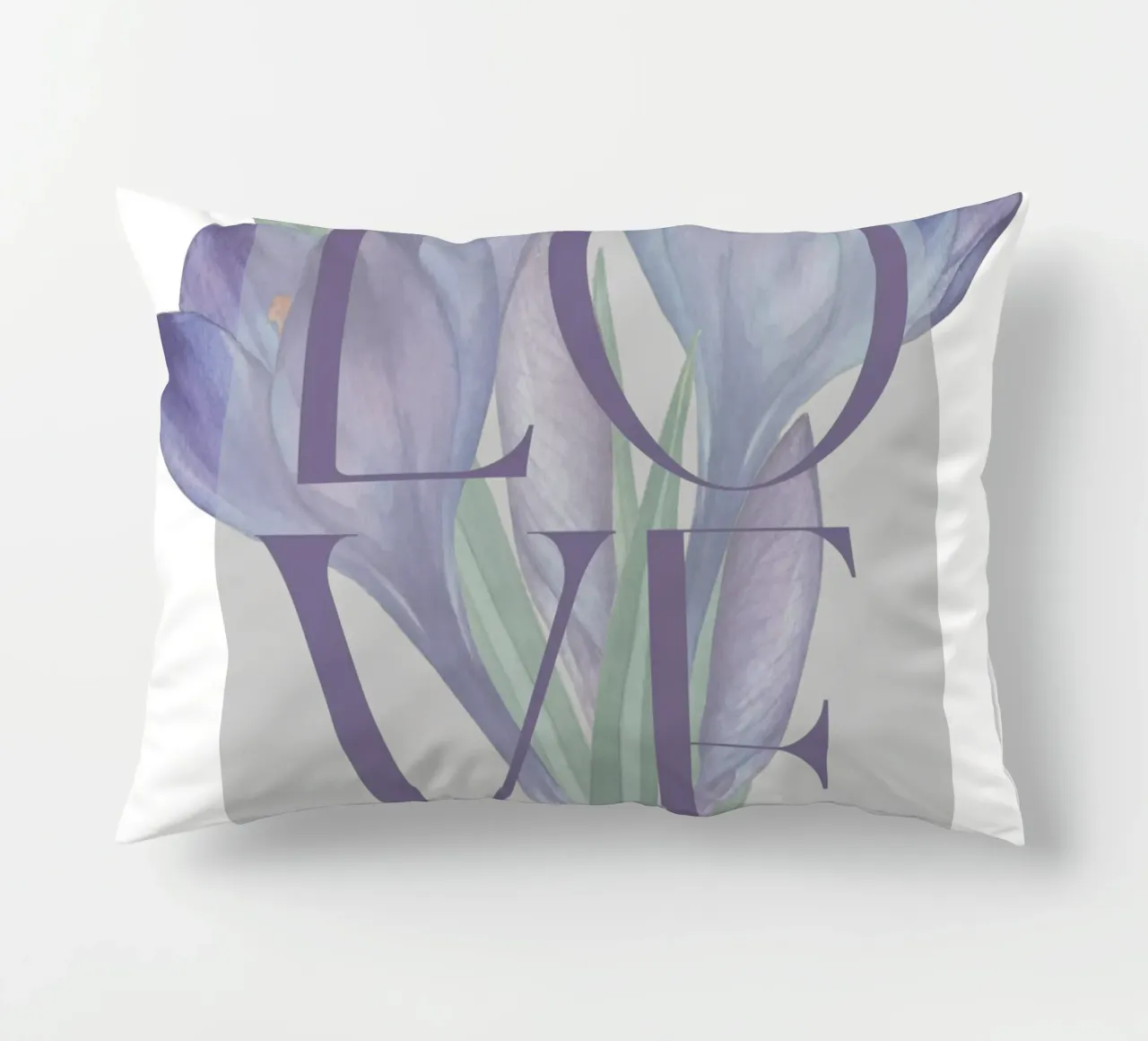 Amore in fiore cuscino da DesignArt