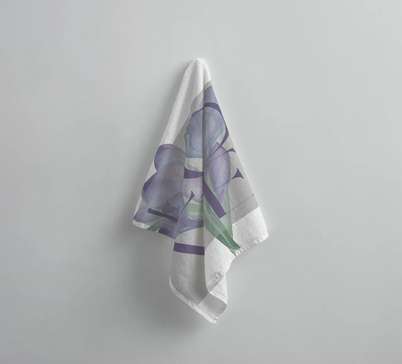 Amore in fiore asciugamano da bagno da DesignArt