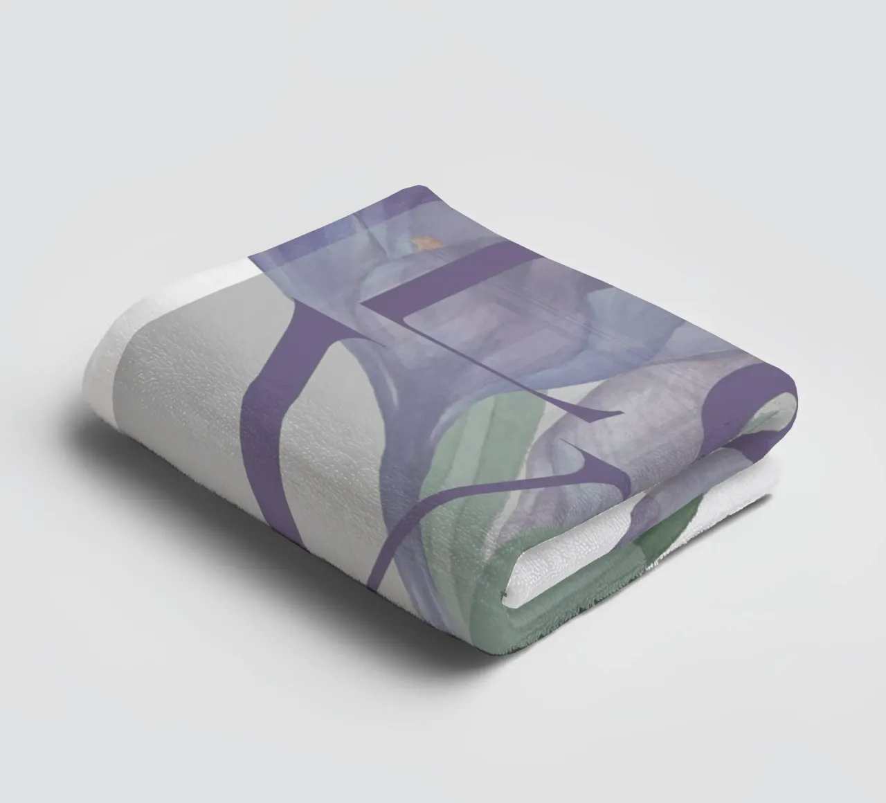 Amore in fiore asciugamano da bagno da DesignArt