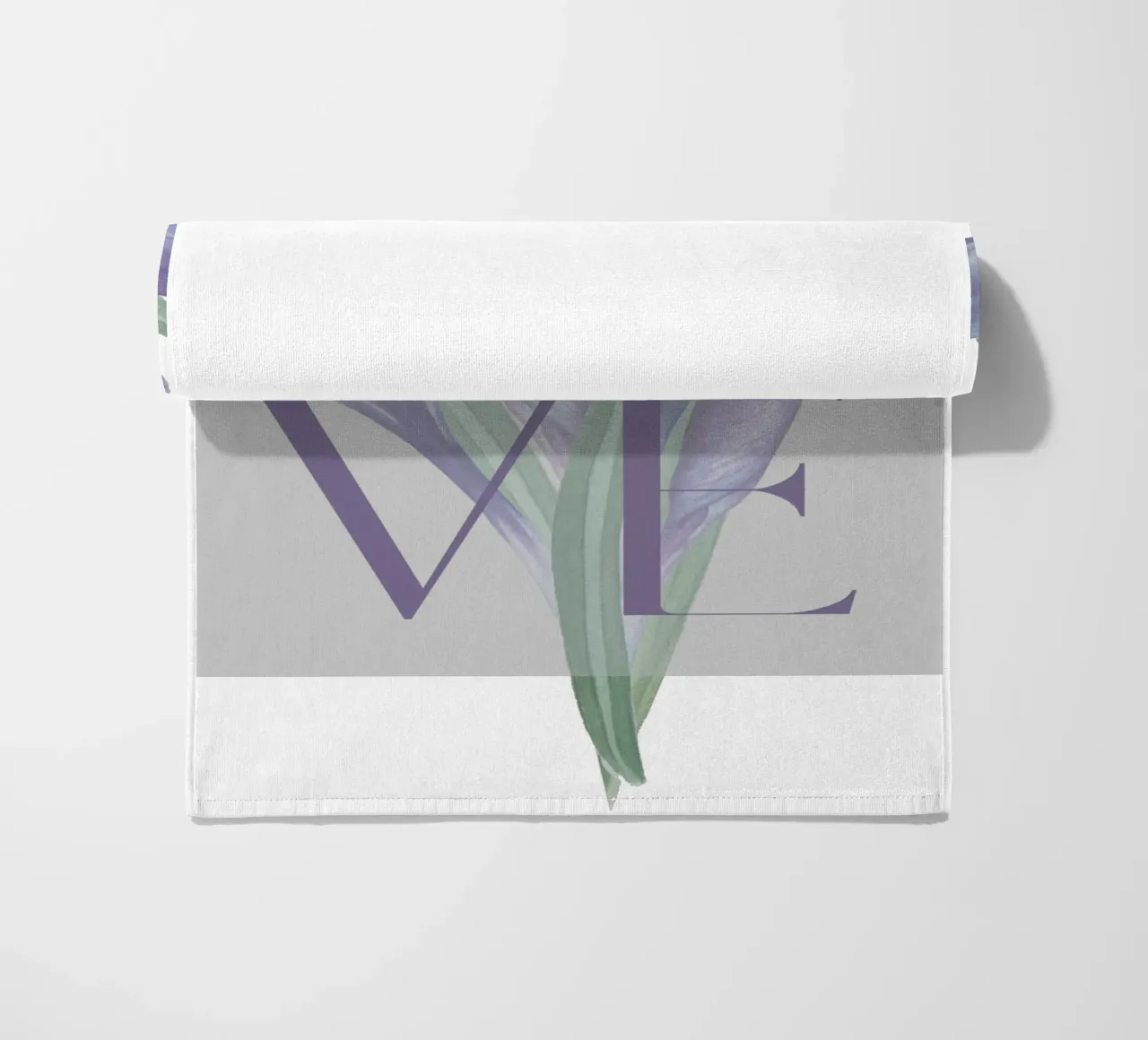 Amore in fiore telo mare da DesignArt