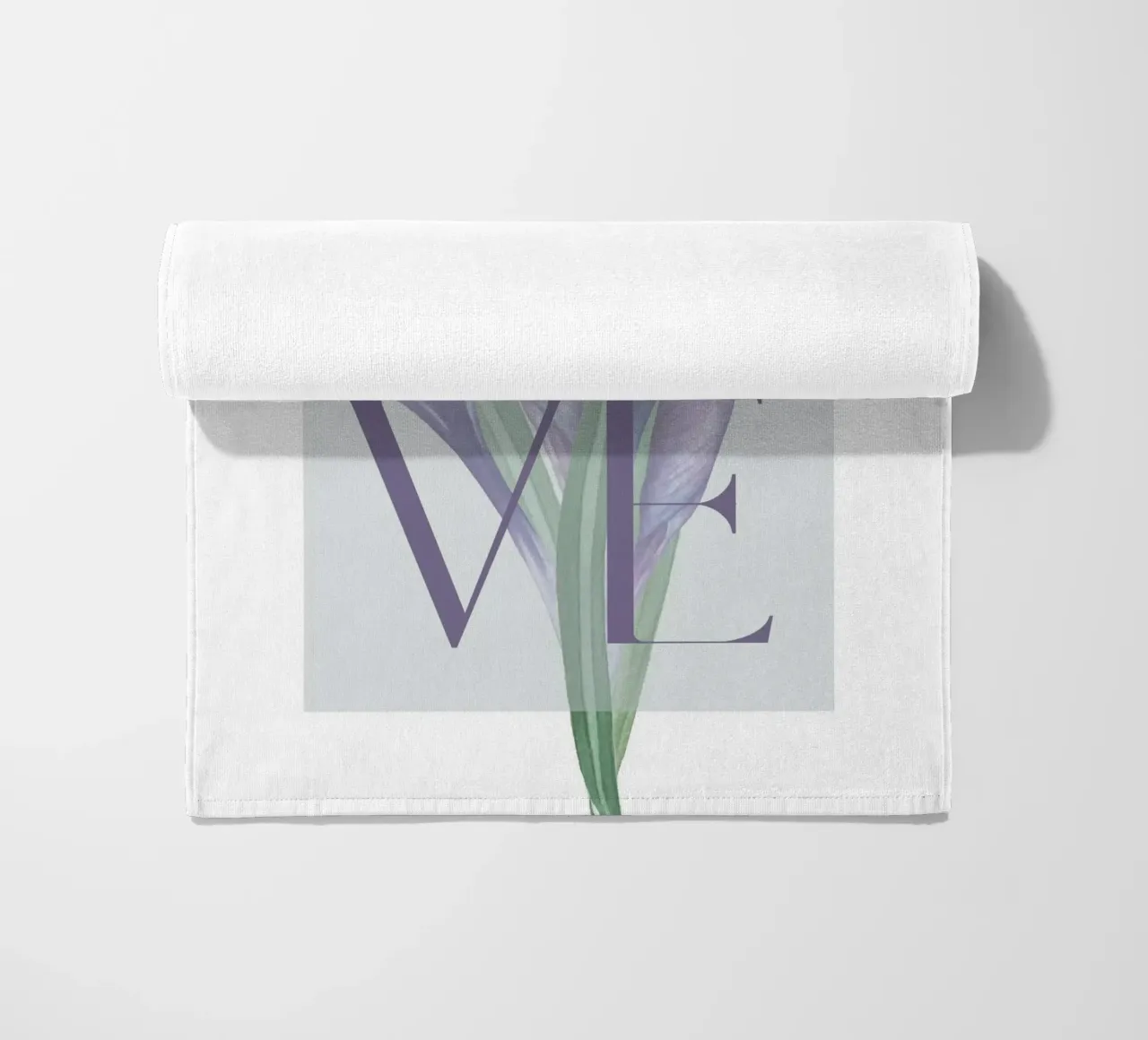 Amore in fiore telo mare da DesignArt