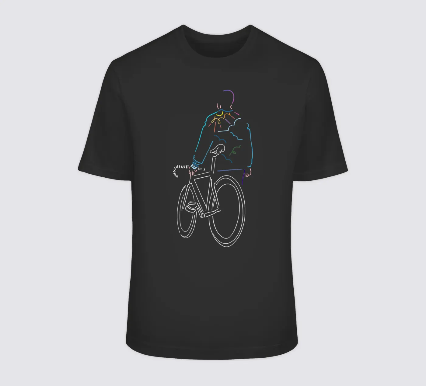 Sunset t-shirt by The Cyclist