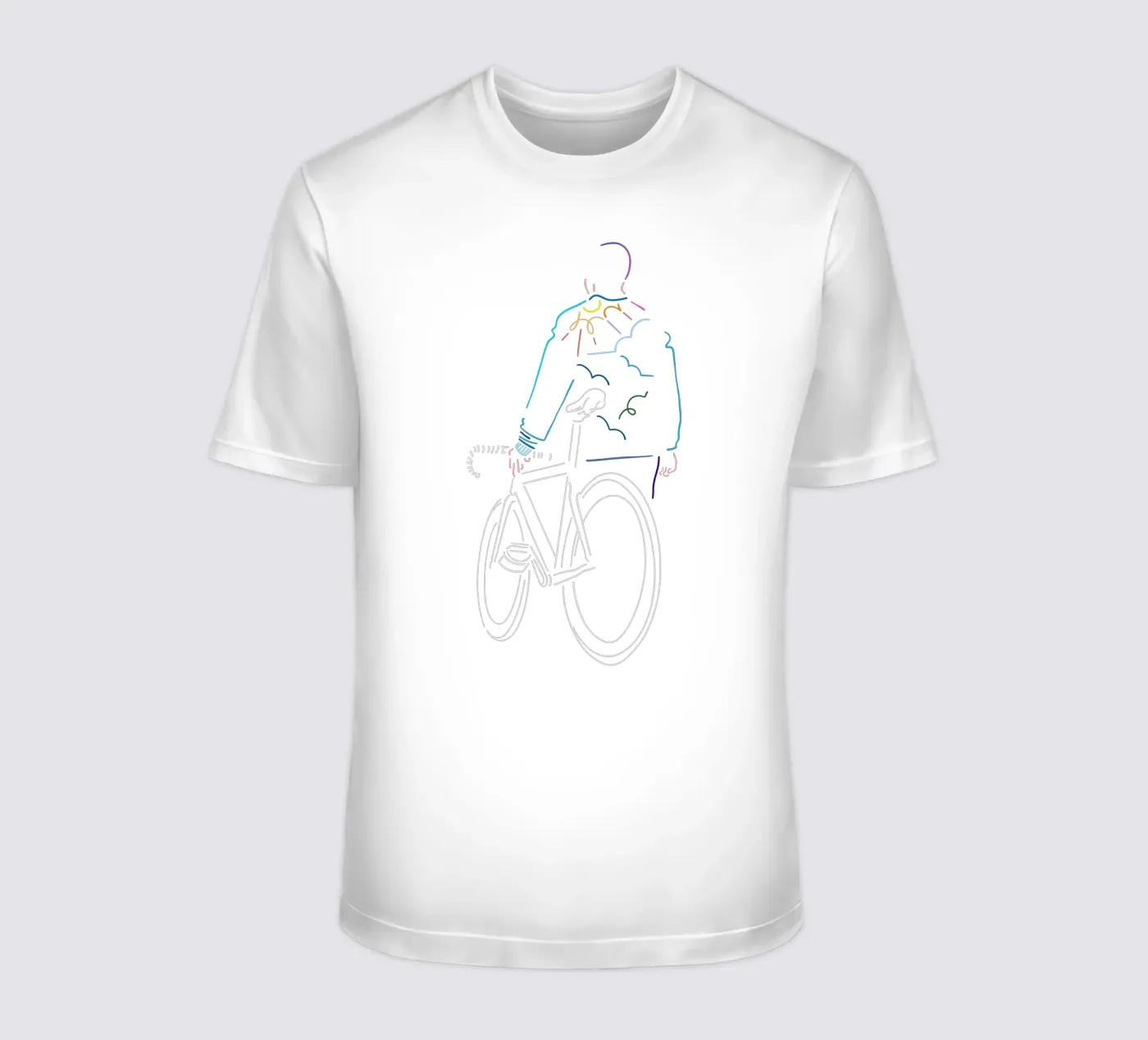 Sunset t-shirt da The Cyclist
