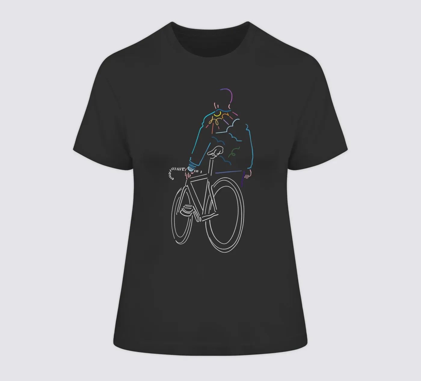 Sunset t-shirt da donna da The Cyclist