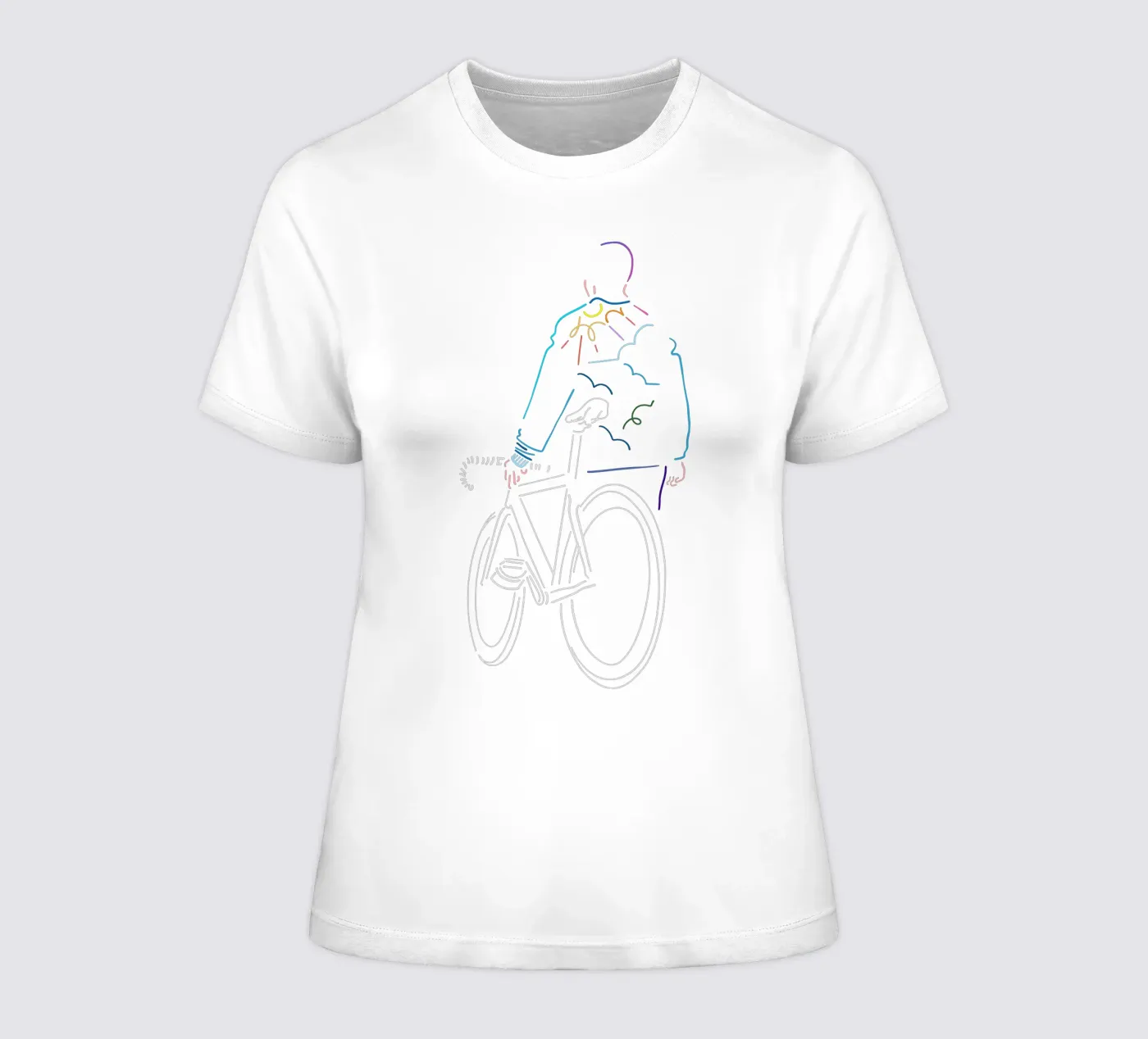 Sunset t-shirt da donna da The Cyclist