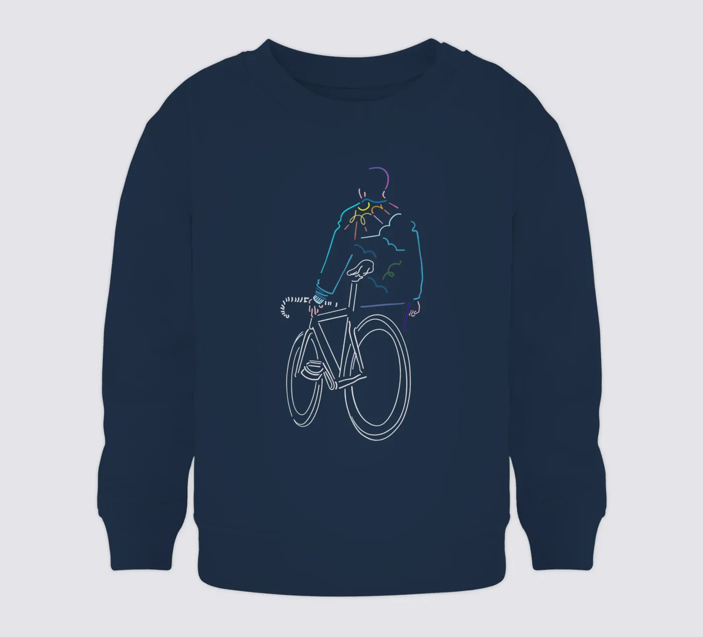 Sunset felpa neonato da The Cyclist