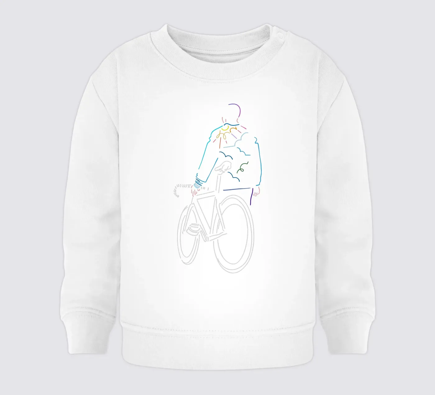 Sunset felpa neonato da The Cyclist