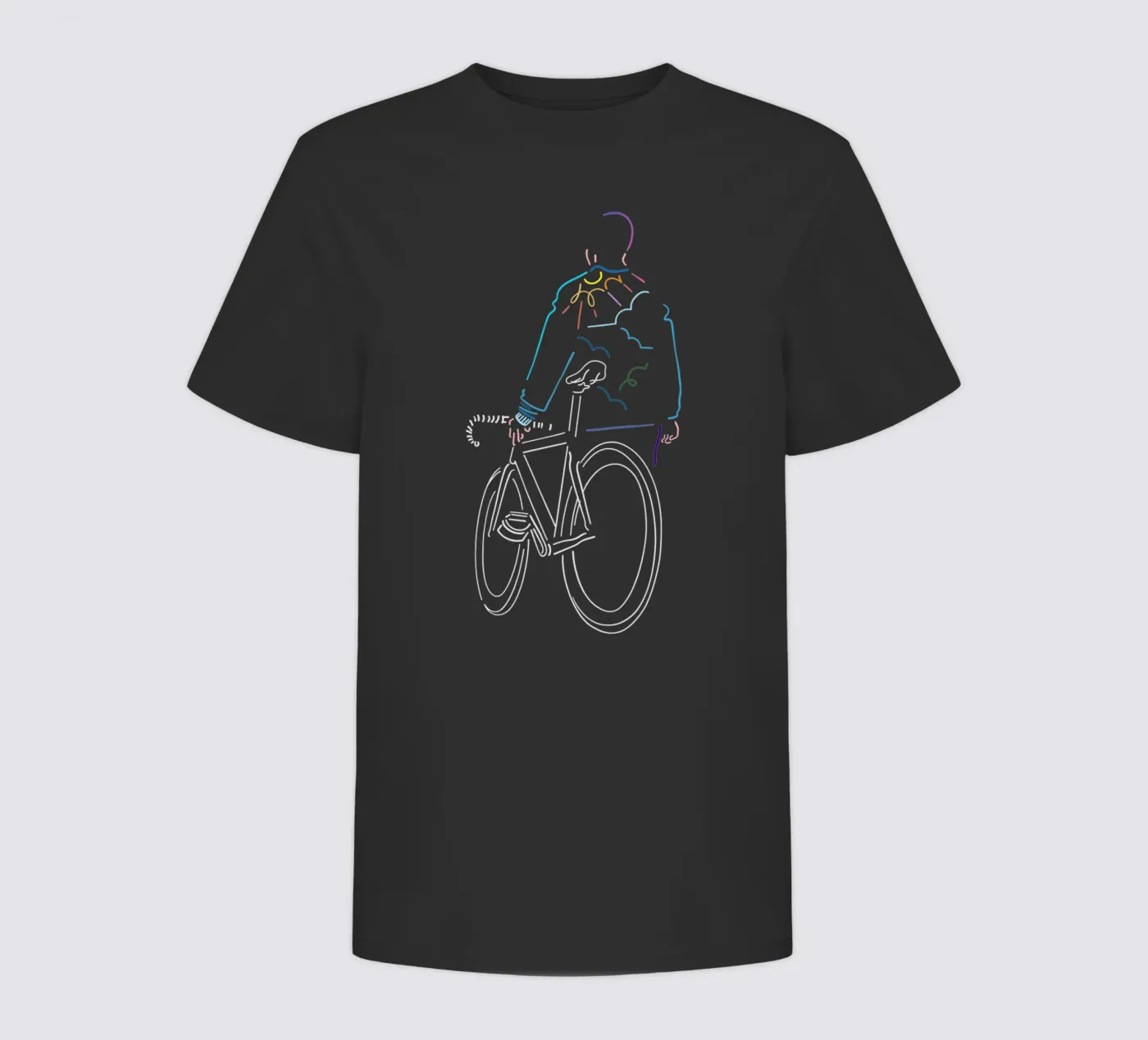 Sunset kids t-shirt by The Cyclist