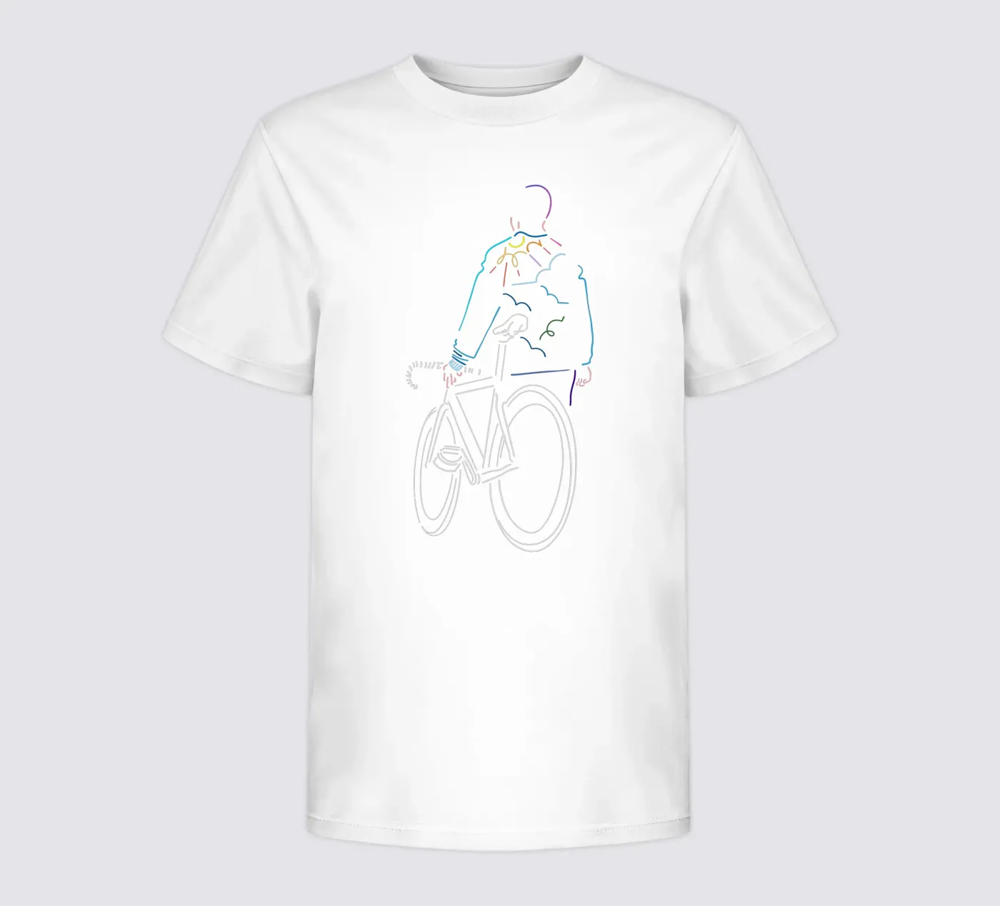 Sunset kids t-shirt by The Cyclist