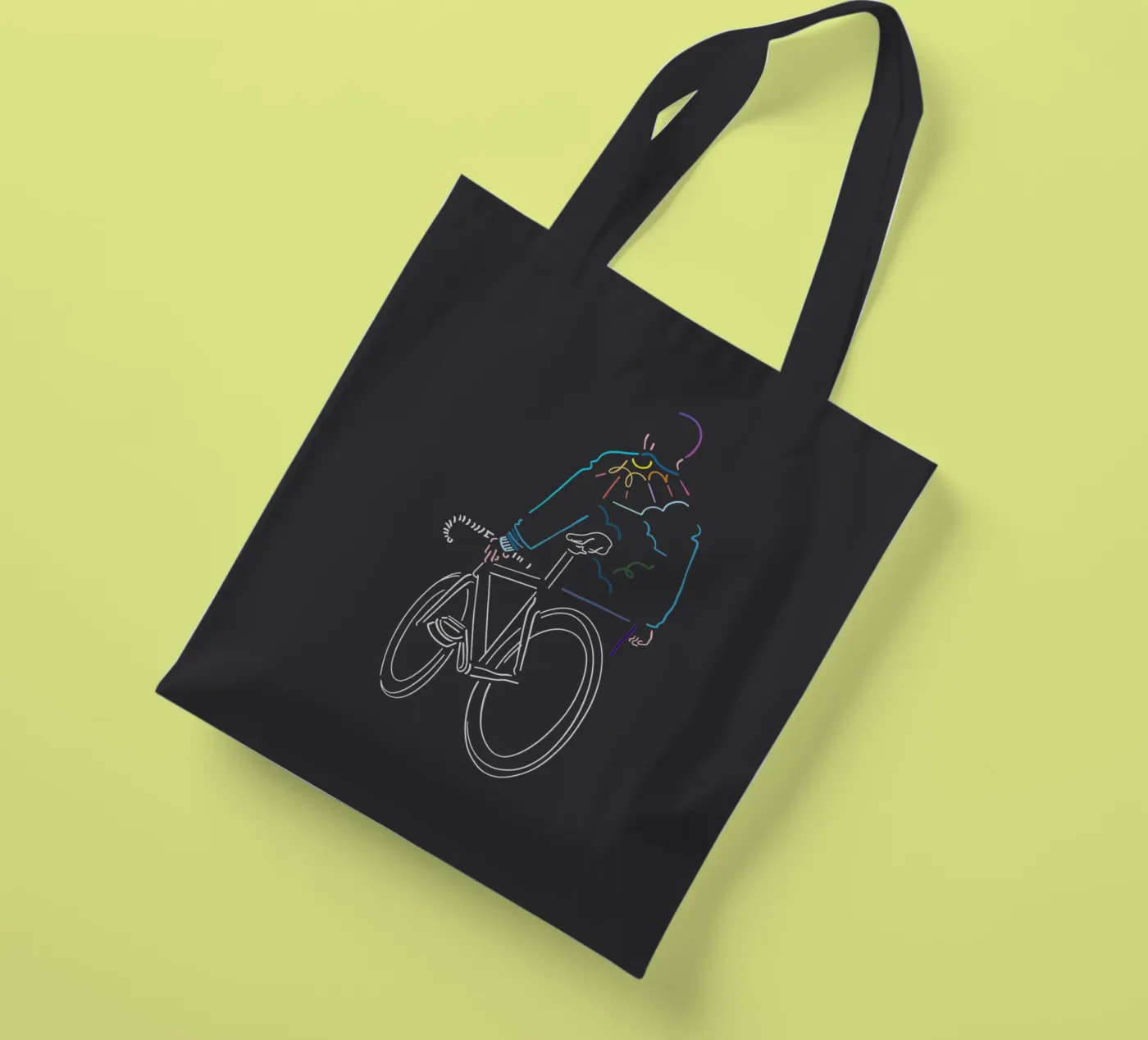 Sunset tote bag by The Cyclist