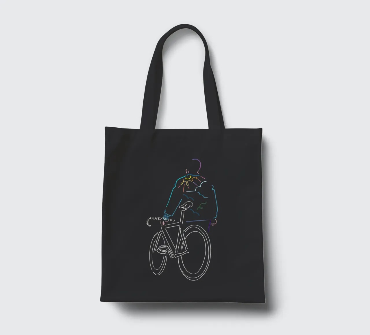 Sunset borsa in juta da The Cyclist