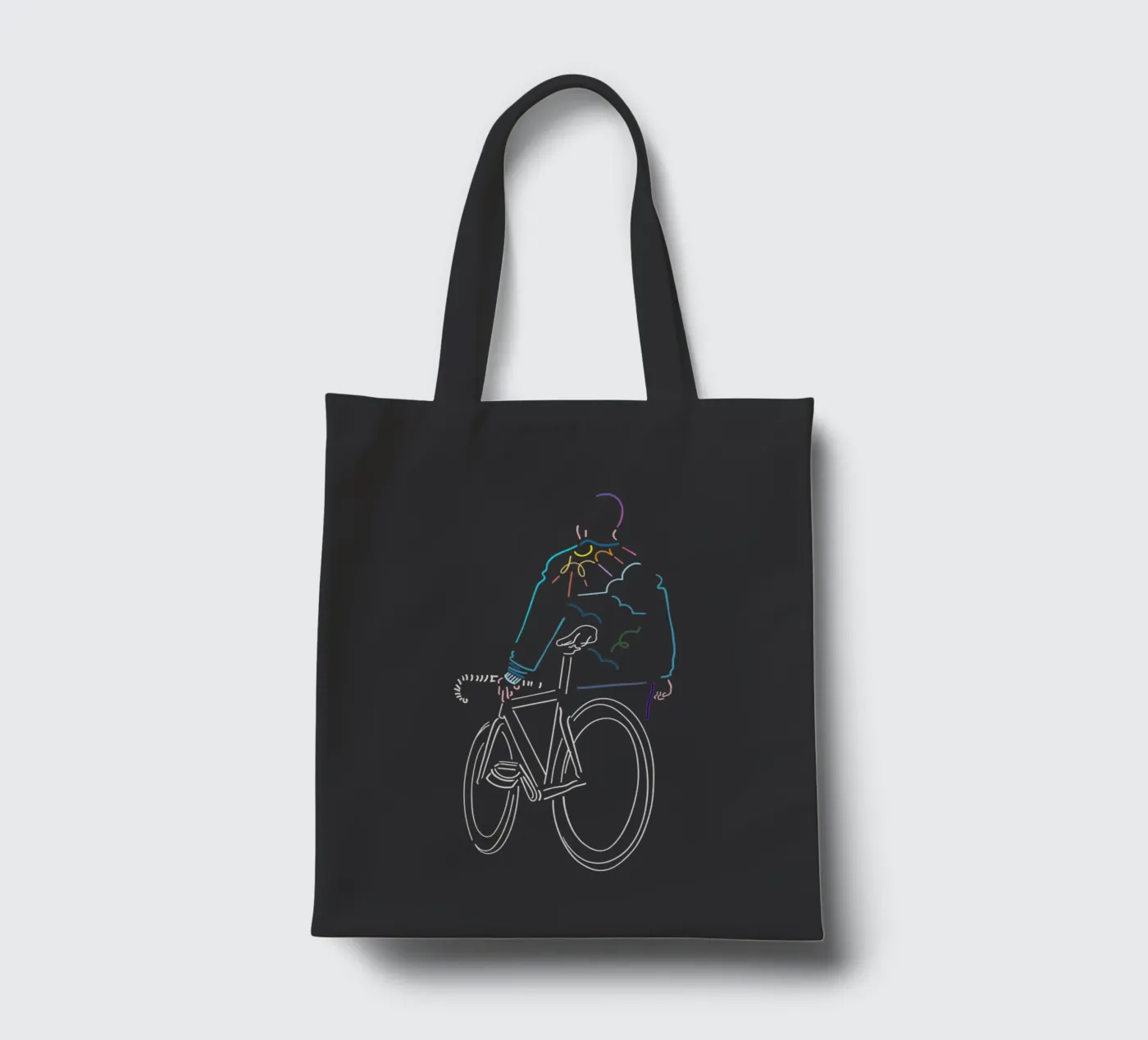 Sunset tote bag by The Cyclist