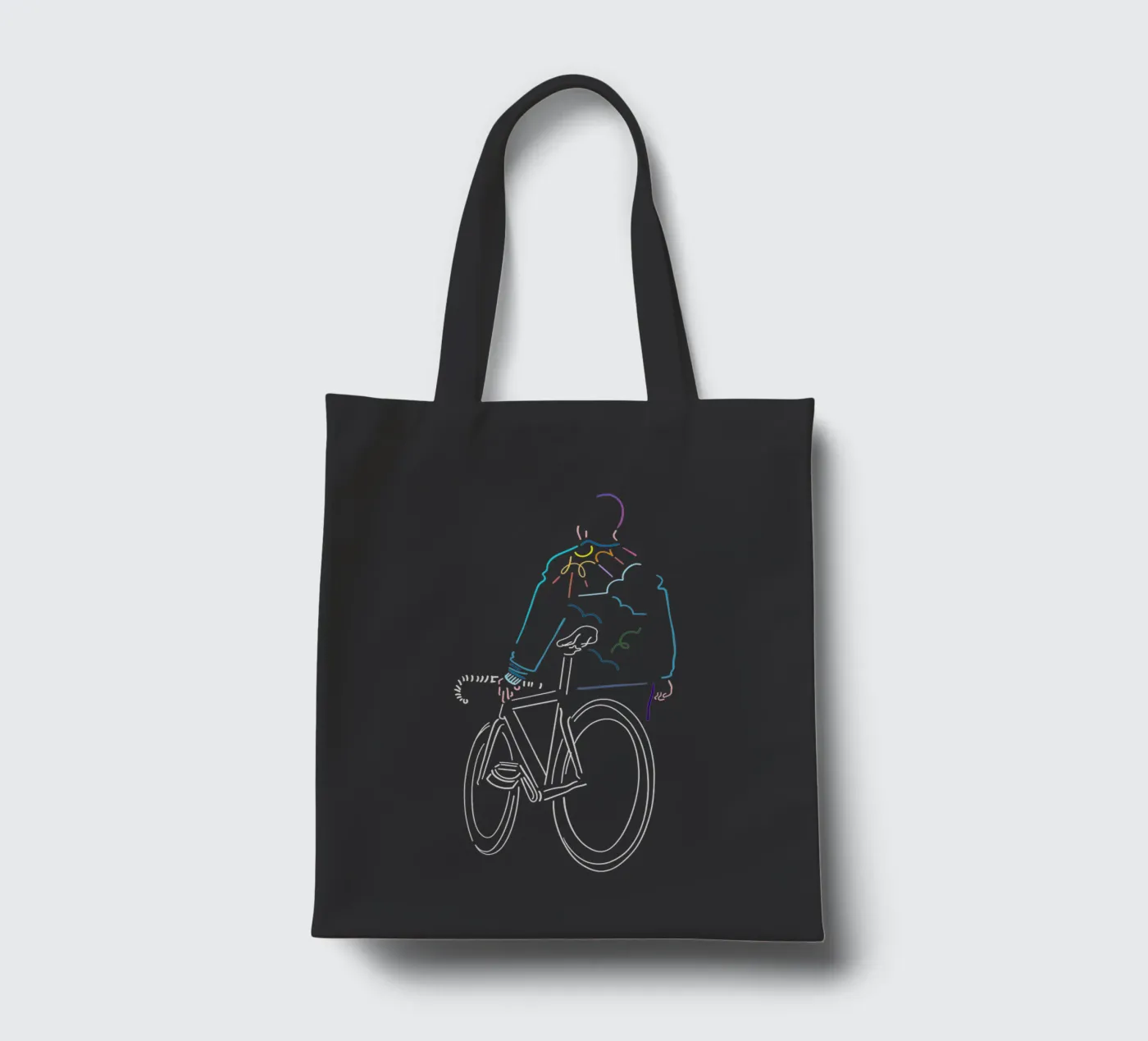 Sunset tote bag by The Cyclist