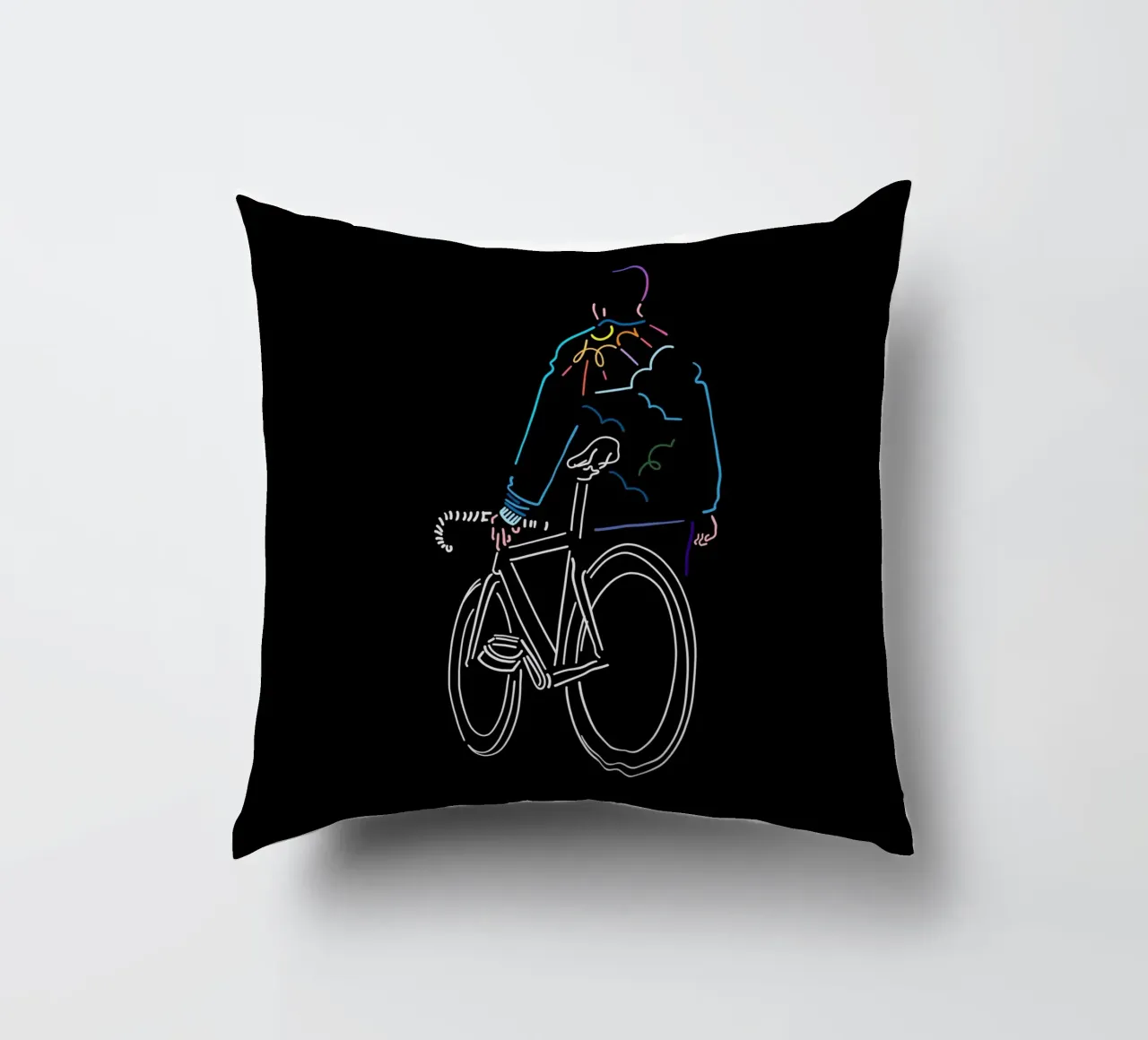 Sunset cuscino da The Cyclist