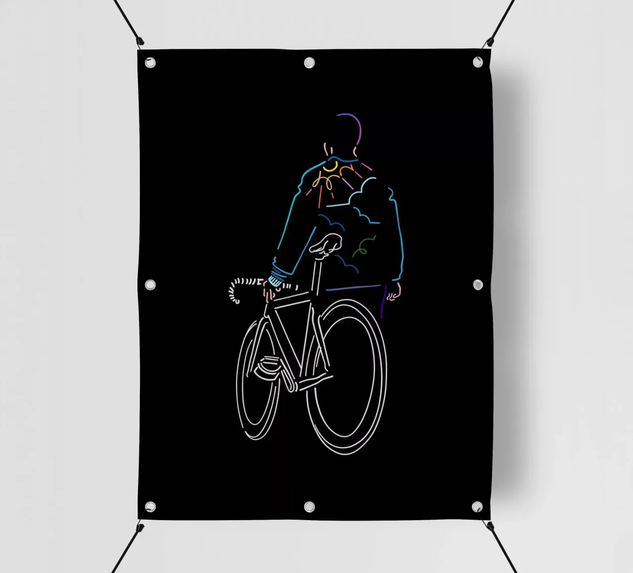 Sunset telo in pvc da The Cyclist