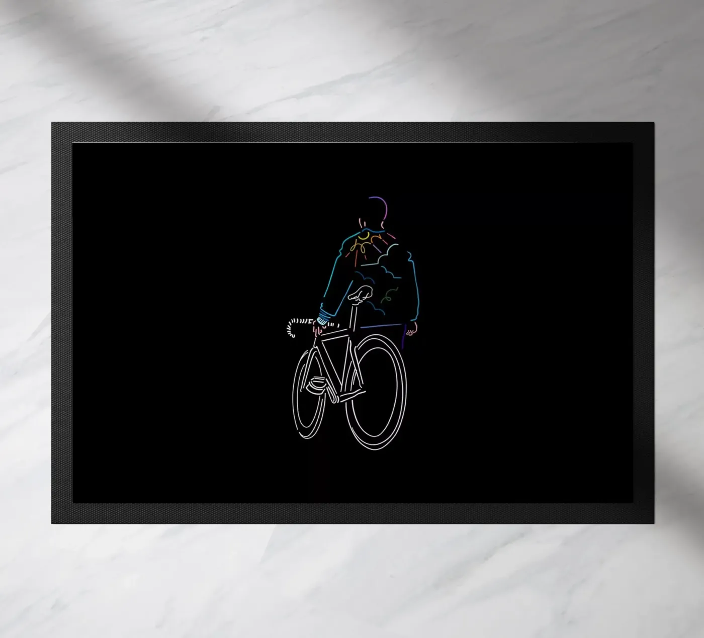 Sunset paillasson de The Cyclist