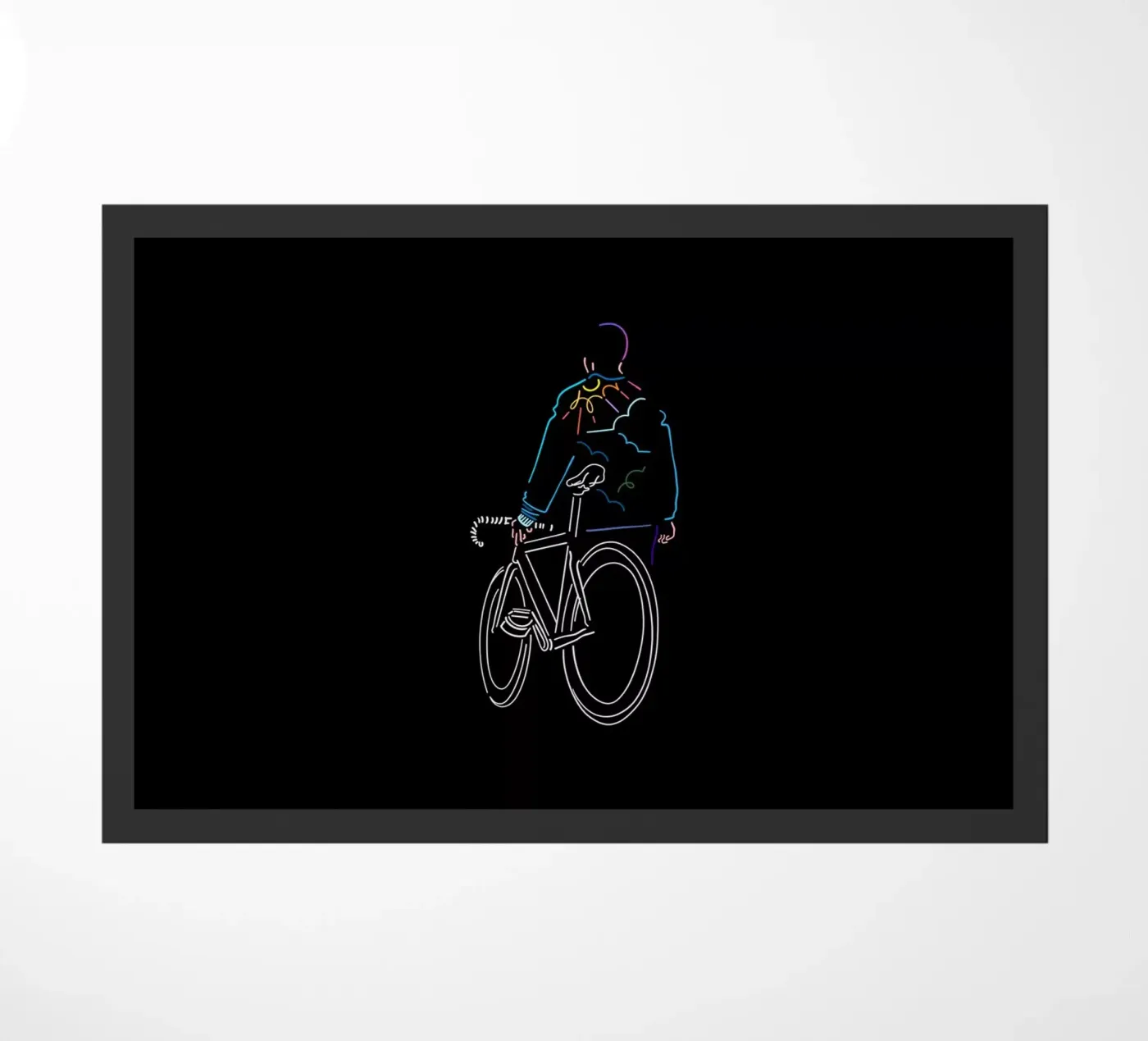 Sunset paillasson de The Cyclist