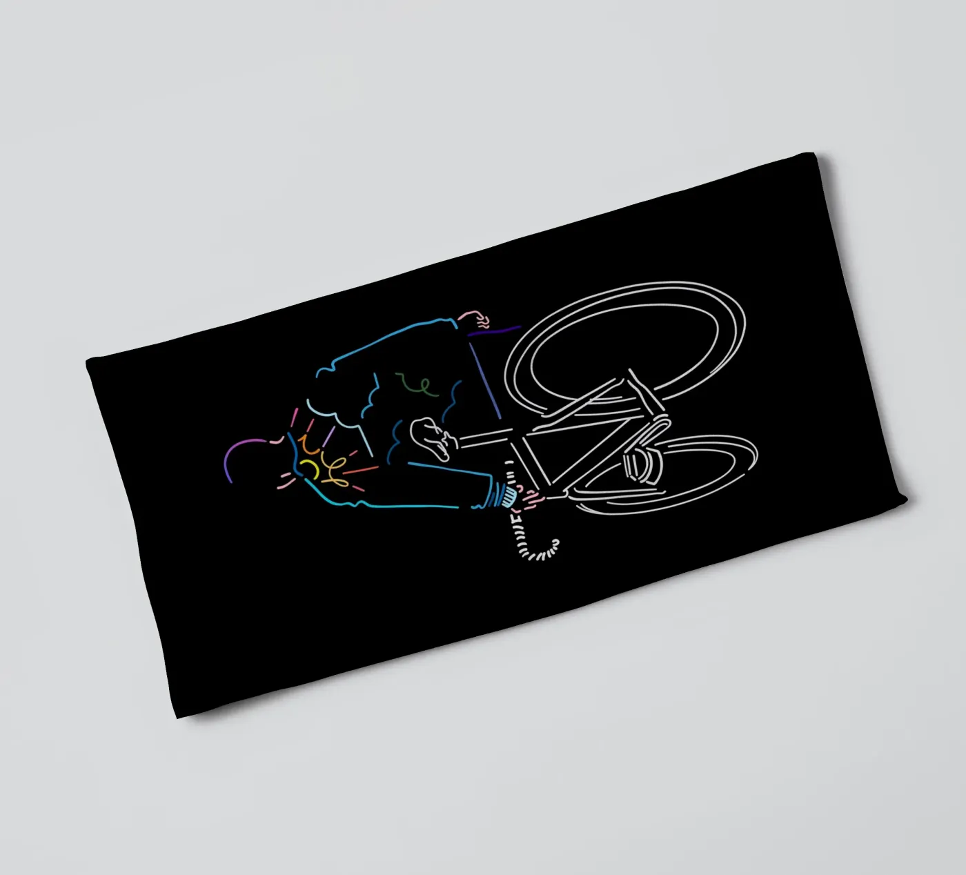 Sunset towel by The Cyclist