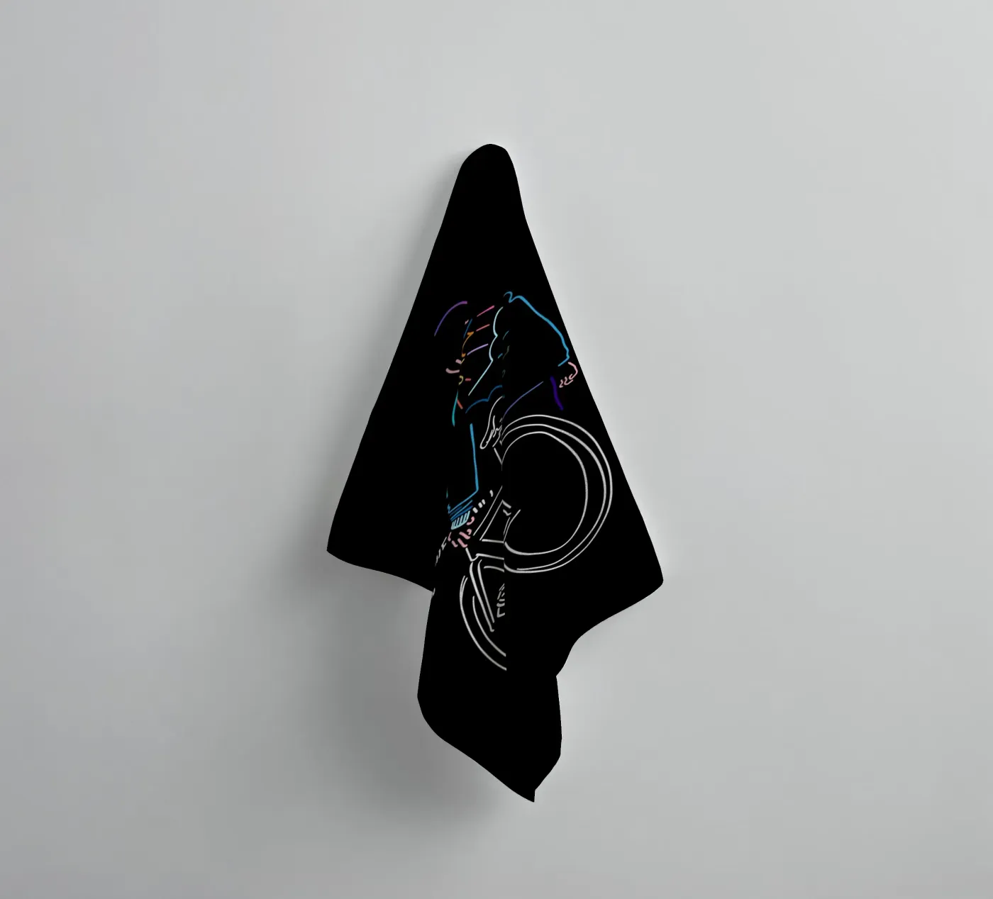 Sunset towel by The Cyclist