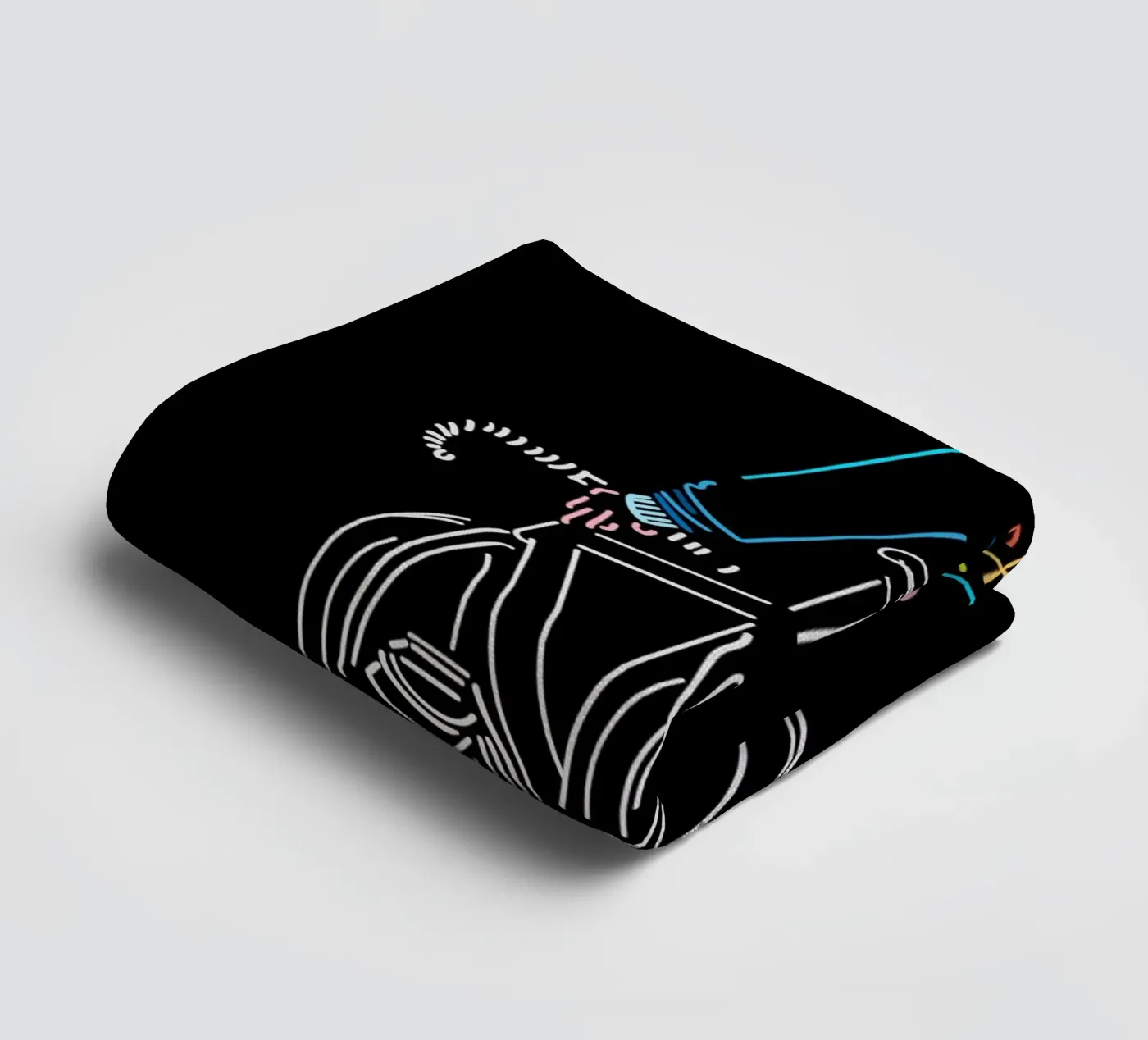 Sunset towel by The Cyclist