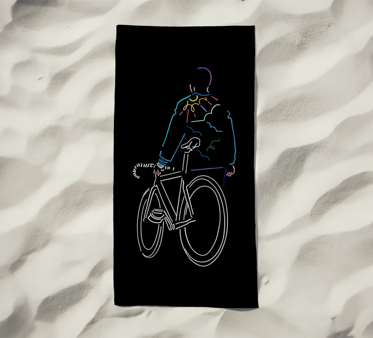 Sunset telo mare da The Cyclist