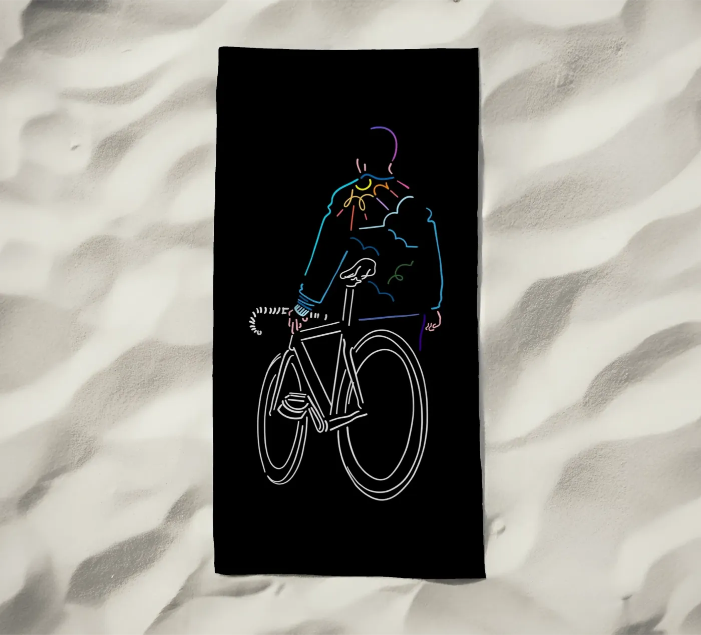 Sunset telo mare da The Cyclist