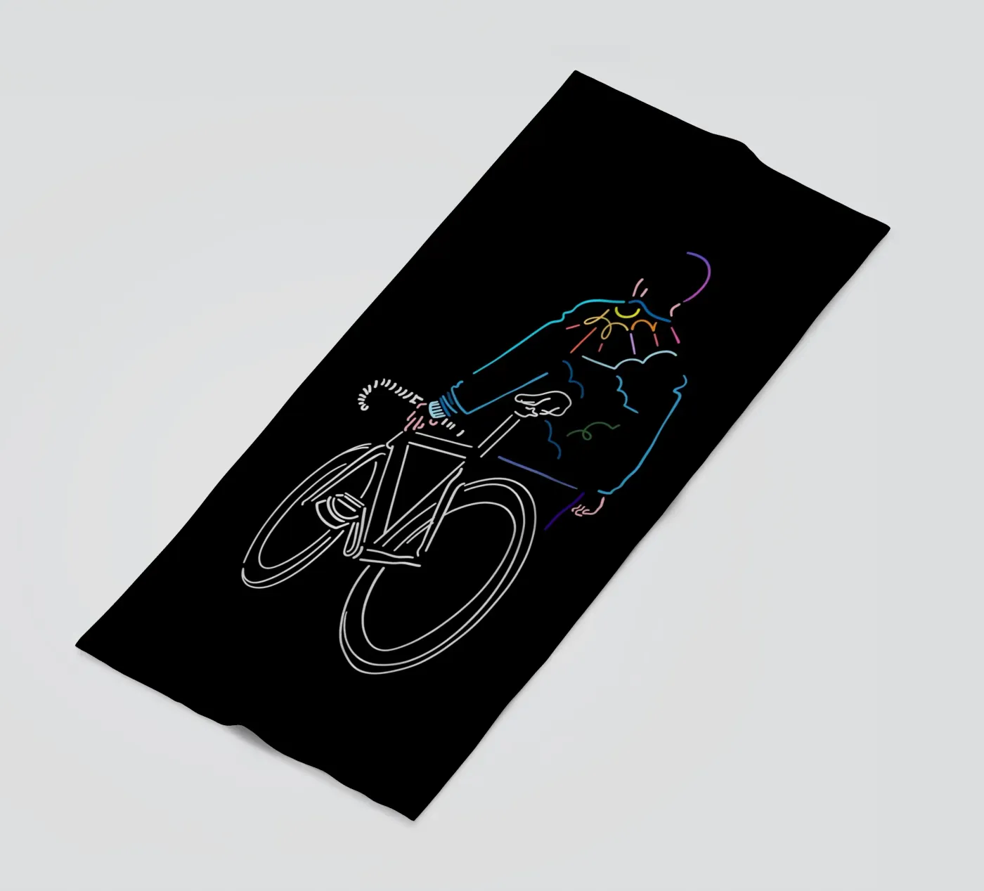 Sunset Strandtuch von The Cyclist