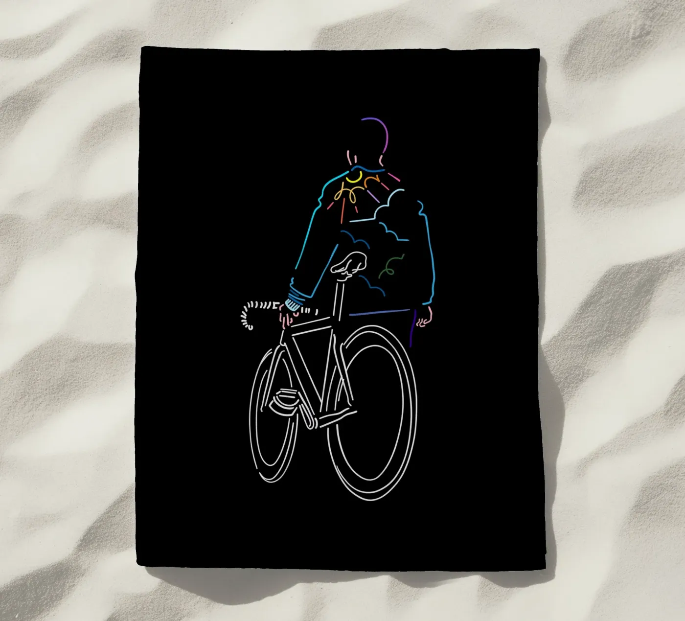 Sunset telo mare da The Cyclist