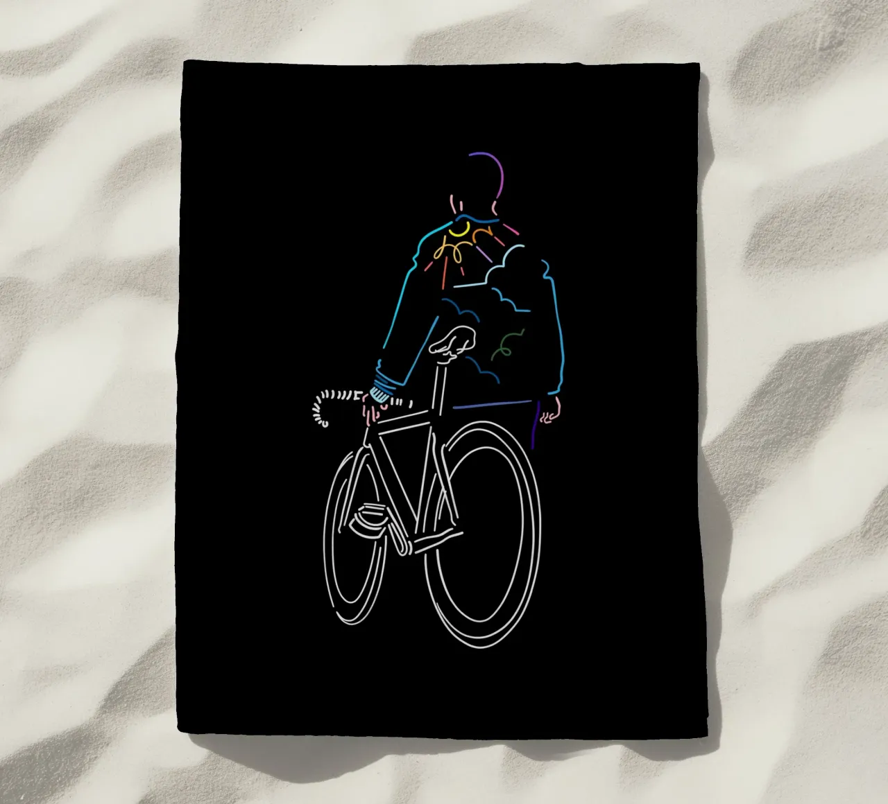 Sunset telo mare da The Cyclist