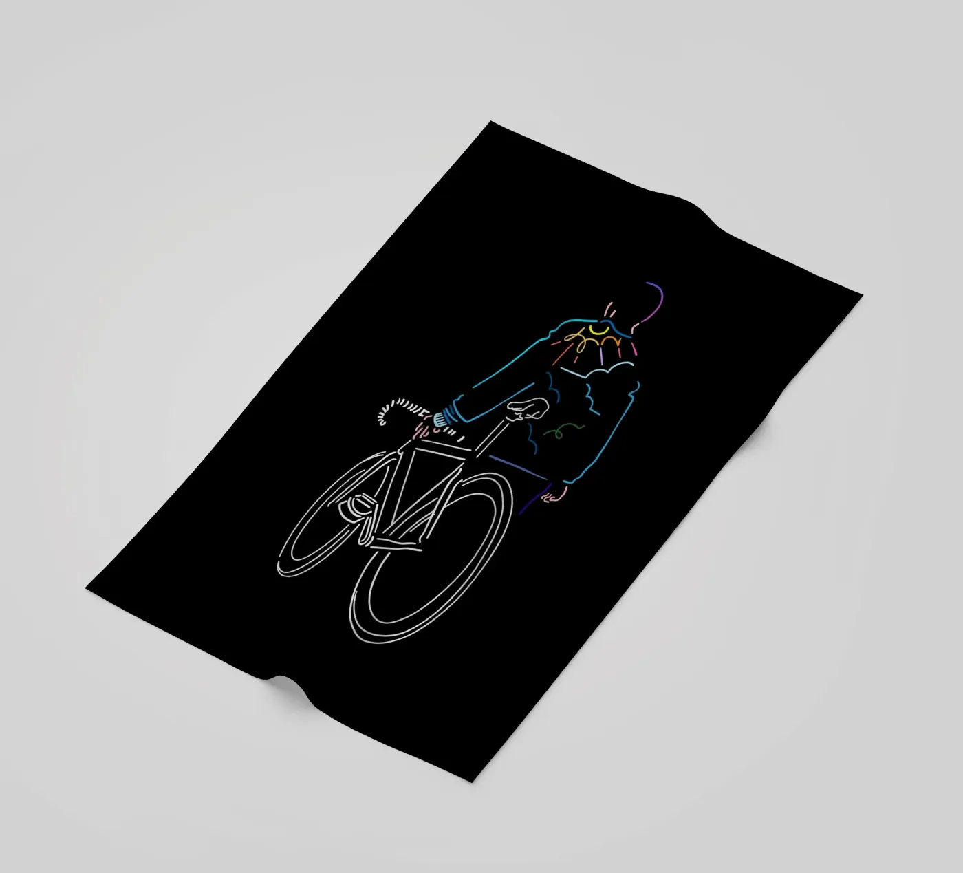 Sunset telo mare da The Cyclist