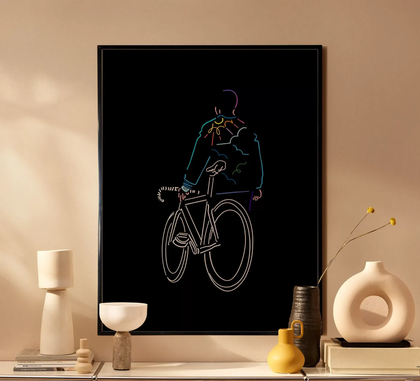 Sunset Poster von The Cyclist
