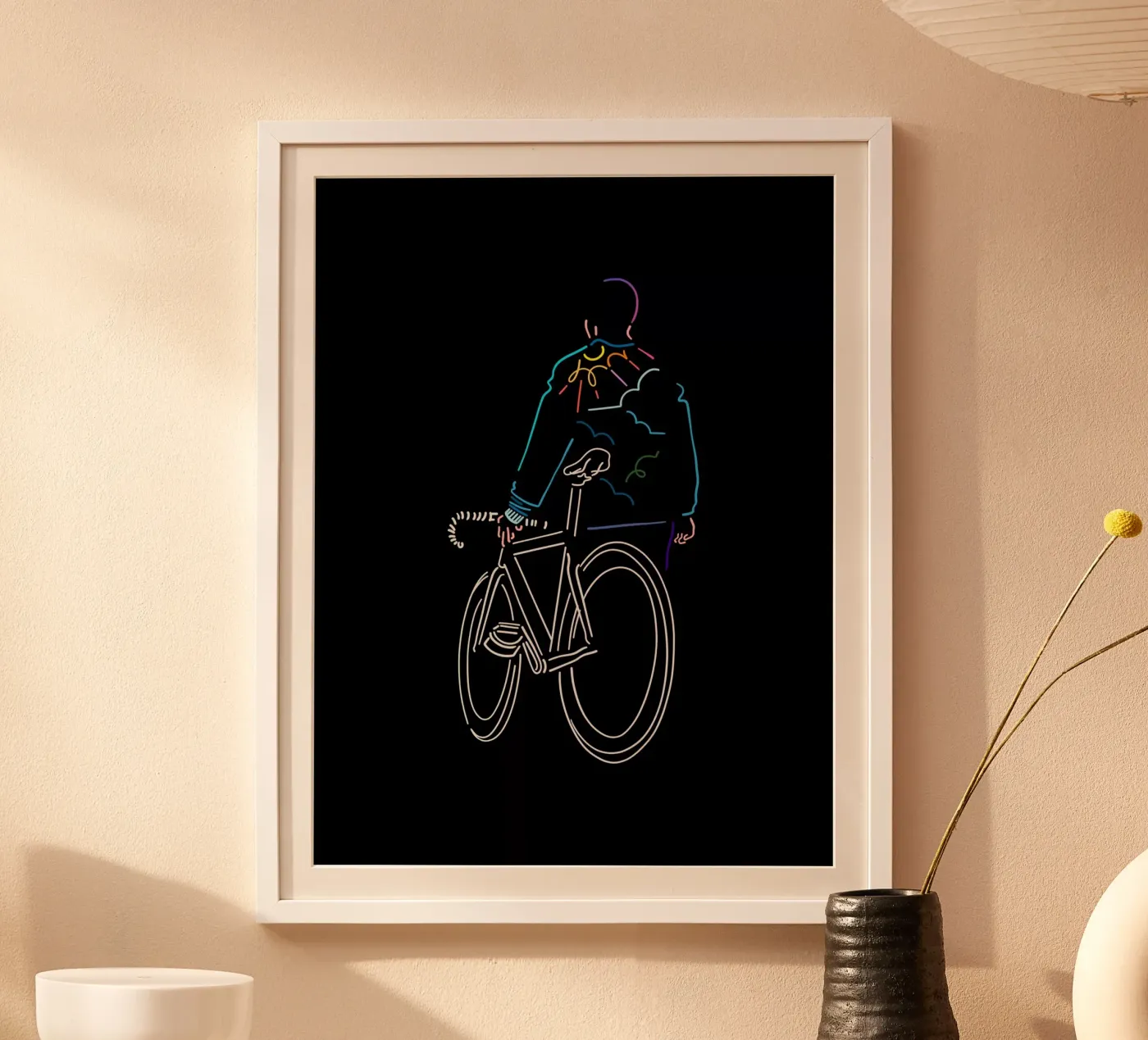Sunset Poster von The Cyclist