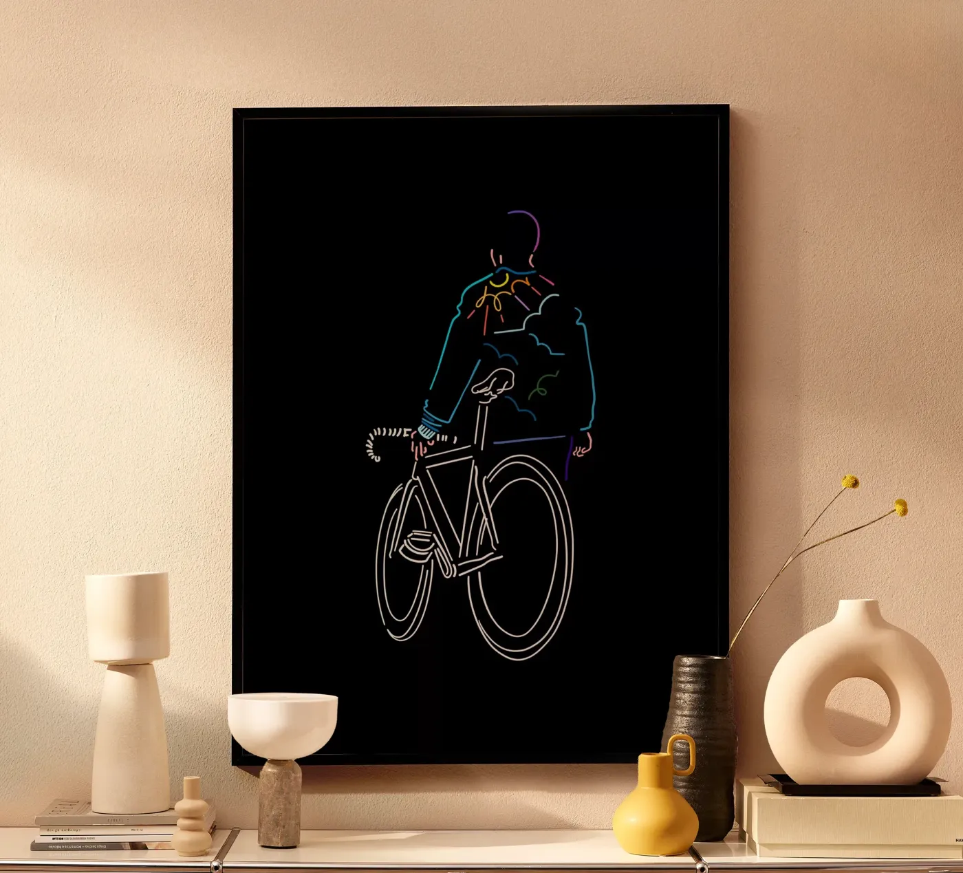 Sunset Poster von The Cyclist