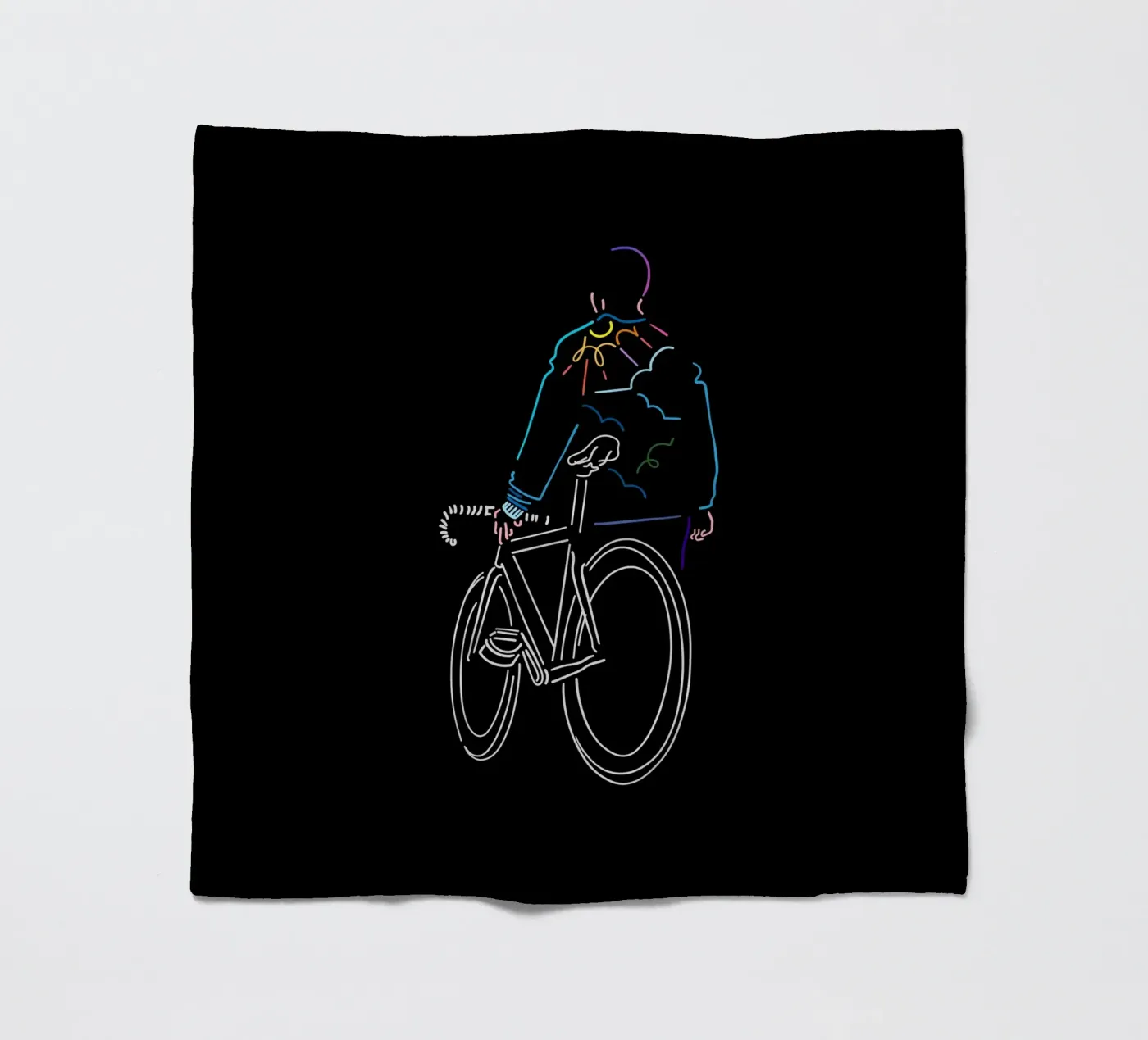 Sunset Fleecedecke von The Cyclist