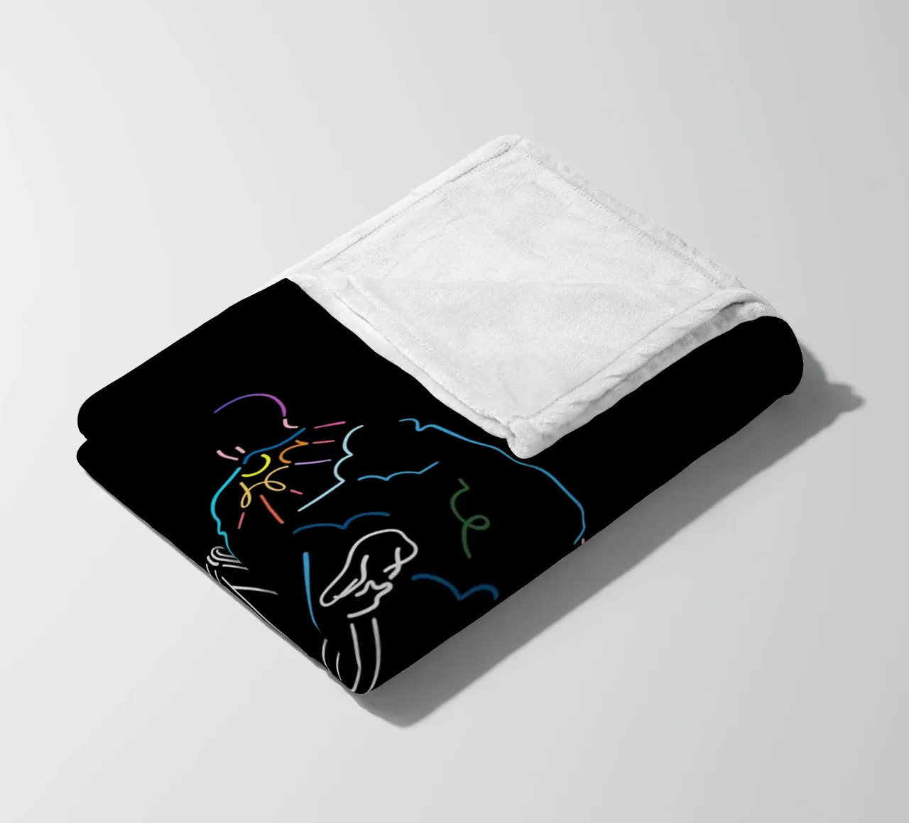 Sunset fleece blanket by The Cyclist