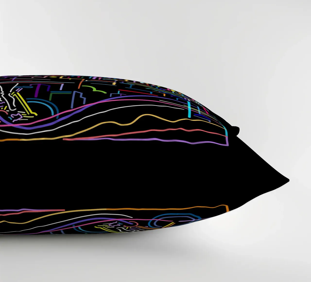 Inner city decorative cushion by The Cyclist