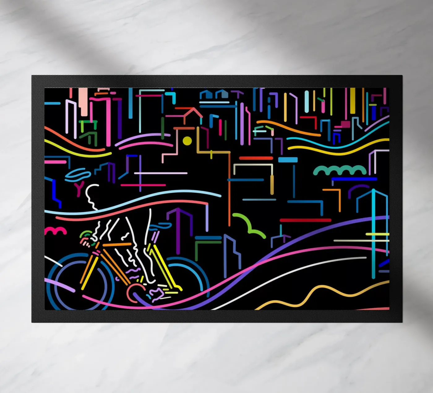 Binnenstad deurmat van The Cyclist