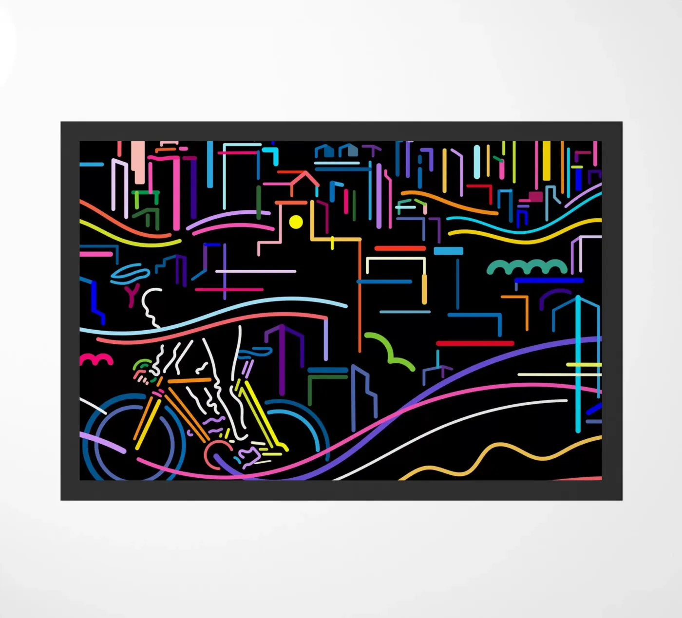 Binnenstad deurmat van The Cyclist