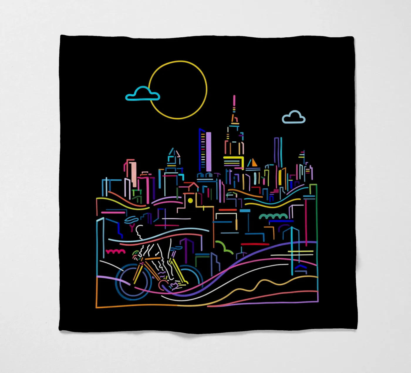 Città interna coperta in pile da The Cyclist