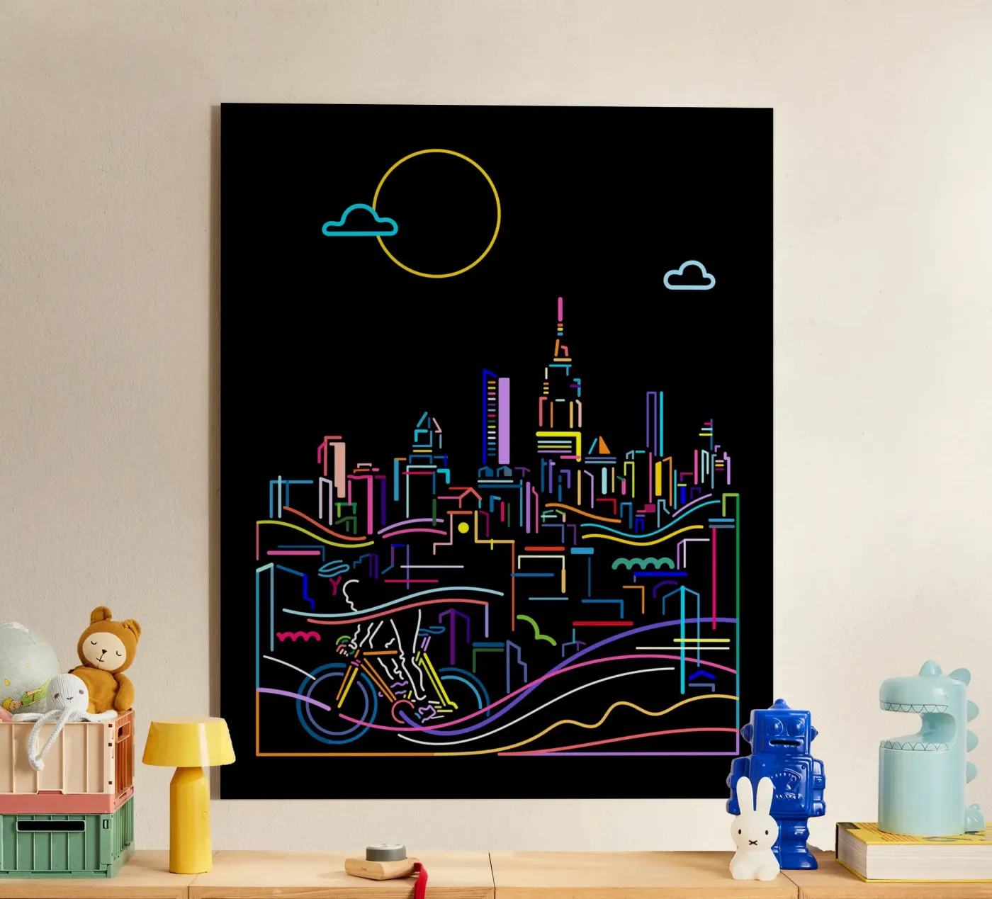 Città interna plexiglass da The Cyclist