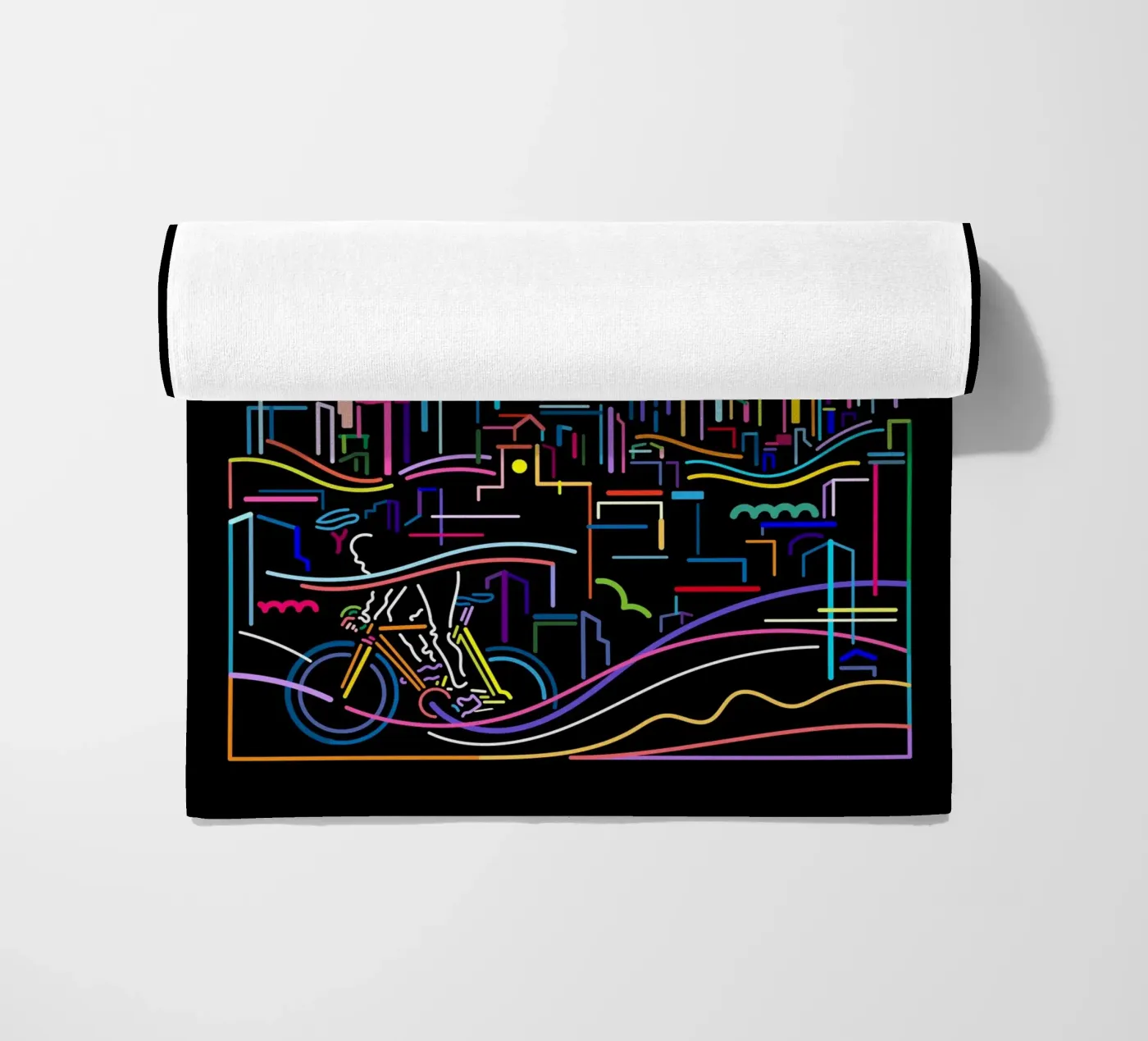 Città interna telo mare da The Cyclist