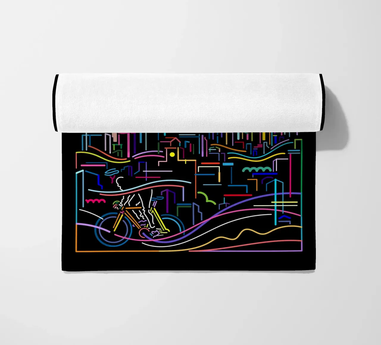 Città interna telo mare da The Cyclist