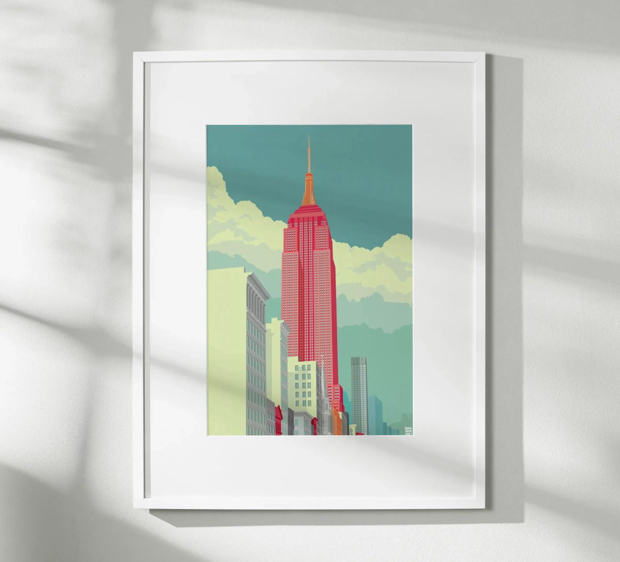 5th Avenue New York City poster de Remko Heemskerk