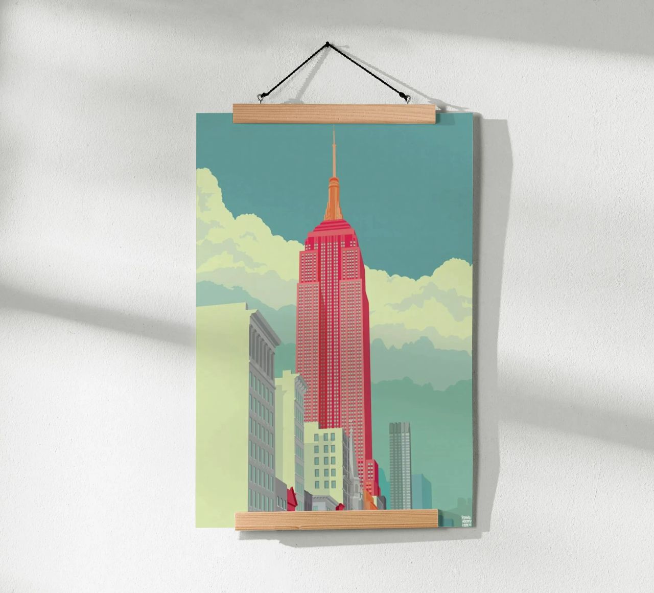 5th Avenue New York City poster de Remko Heemskerk